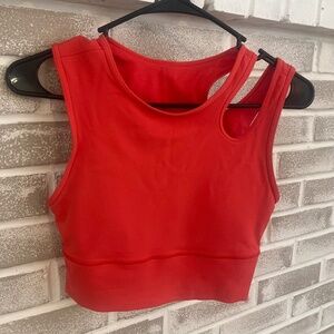 Lululemon Mastered Motion Cropped Tank